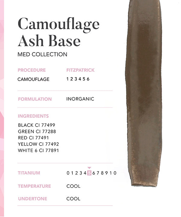 Camouflage Ash Base - Chanco Beauty Canada by Micro-Pigmentation Centre