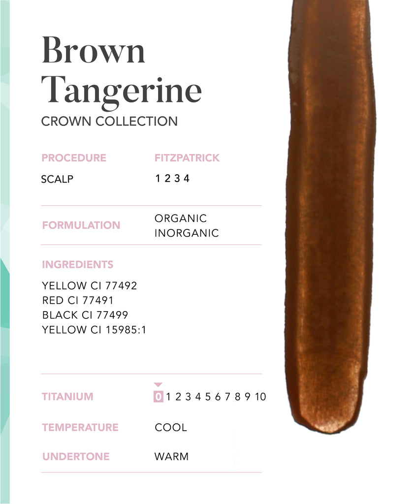 Brown Tangerine - Chanco Beauty Canada by Micro-Pigmentation Centre