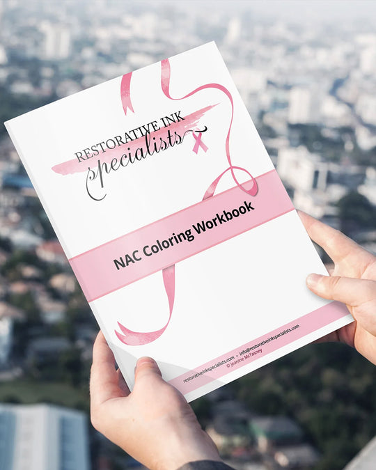 Areola / Nipple 3D Re-Pigmentation Coloring Book