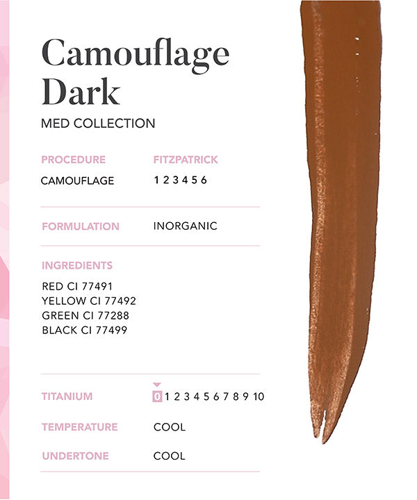 Camouflage Dark - Chanco Beauty Canada by Micro-Pigmentation Centre