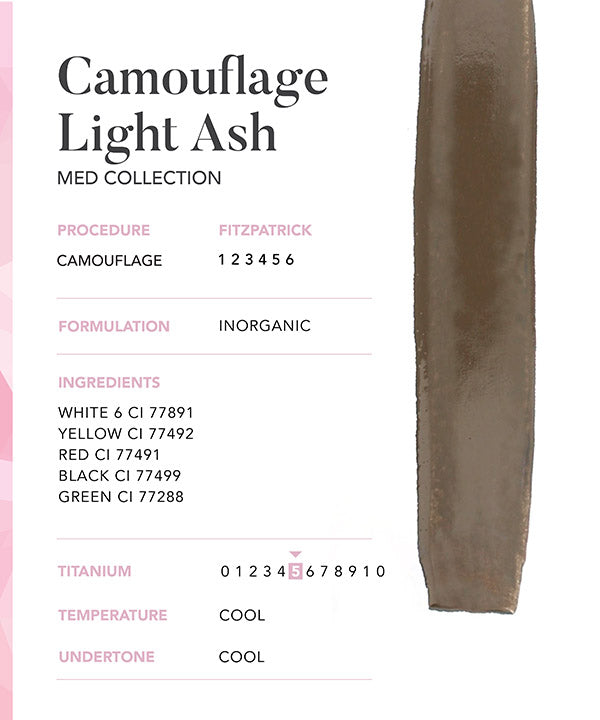 Camouflage Light Ash - Chanco Beauty Canada by Micro-Pigmentation Centre