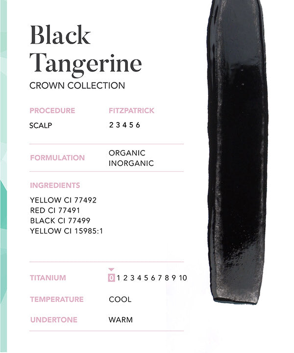 Black Tangerine - Chanco Beauty Canada by Micro-Pigmentation Centre