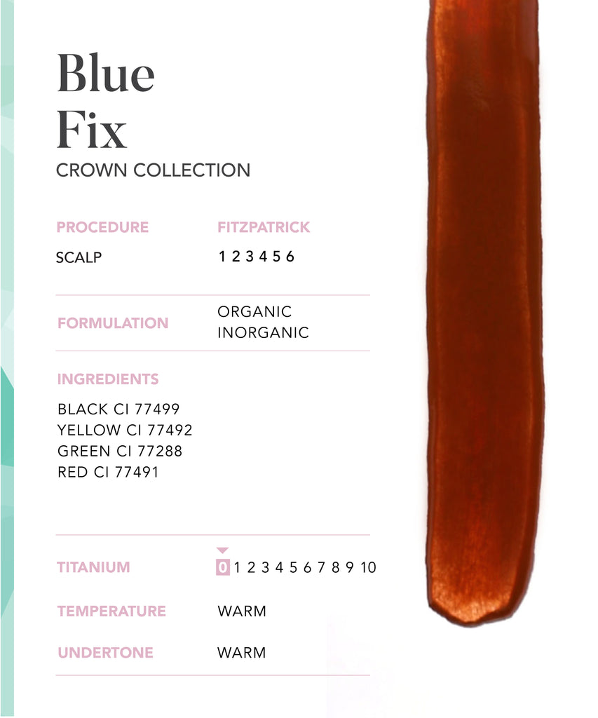 Blue Fix - Chanco Beauty Canada by Micro-Pigmentation Centre