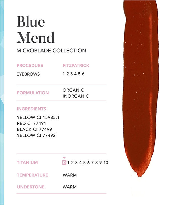 Blue Mend - Chanco Beauty Canada by Micro-Pigmentation Centre
