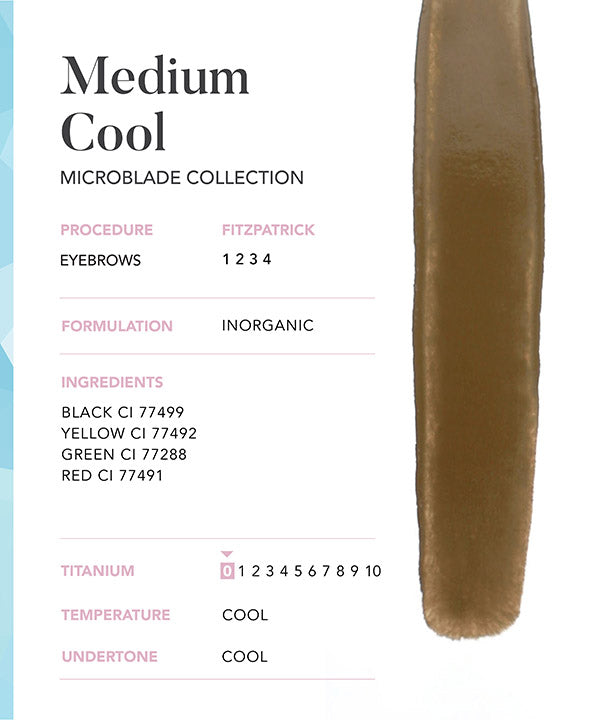 Medium Cool - Chanco Beauty Canada by Micro-Pigmentation Centre