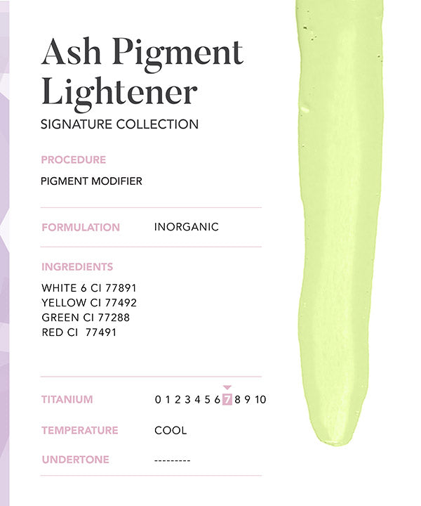 Ash Pigment Lightener - Chanco Beauty Canada by Micro-Pigmentation Centre