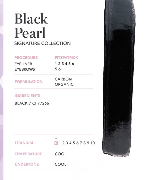 Black Pearl - Chanco Beauty Canada by Micro-Pigmentation Centre