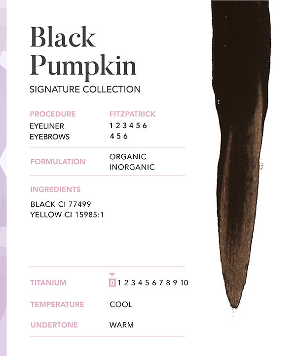 Black Pumpkin - Chanco Beauty Canada by Micro-Pigmentation Centre