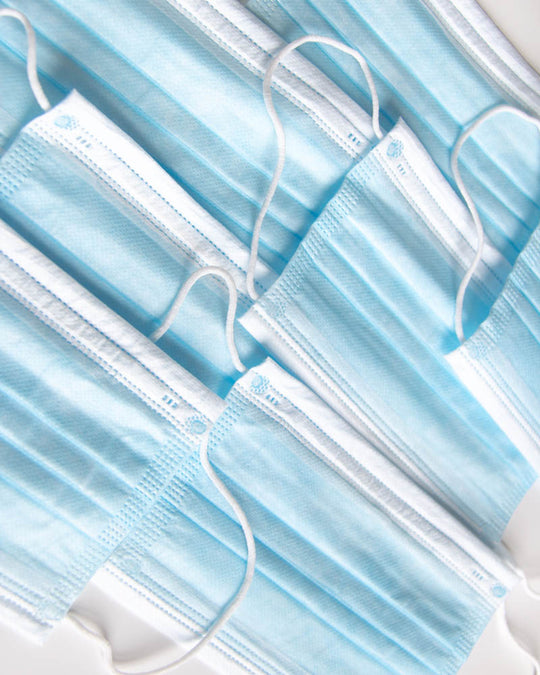 Disposable Level 3 Medical Face Masks (Blue)